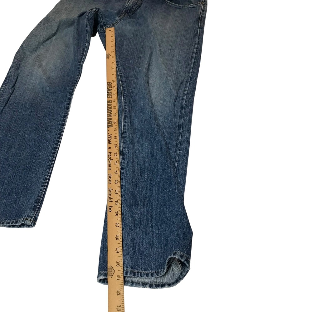 Polo Ralph Lauren Authentic Dungarees Mens‎ Blue Straight Leg Denim Jeans 36x32 - Picture 7 of 16